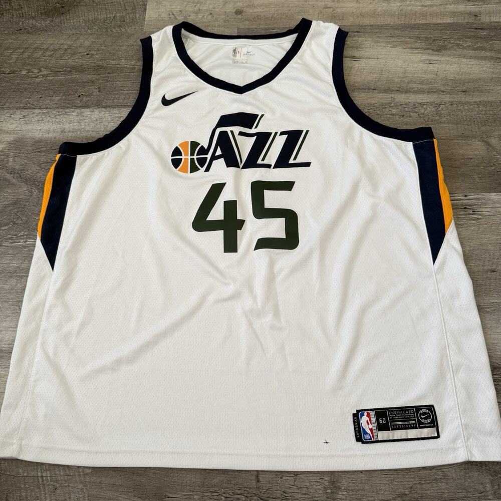Utah Jazz NBA Donavan Mitchell NIKE Dri-Fit Swingman Icon Jersey Mens Sz 60 3XL